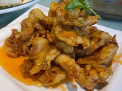 锅包肉-华盛园卷子王农家菜水库鱼