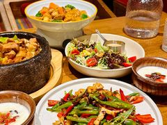 油鸡枞炒鸡脯-敏珠拉姆藏餐·南京厨房(富春江东街店)