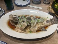 脆鳞鲈鱼-直隶安家牛肉罩饼(七一路店)