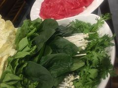 蔬菜拼盘-京门老爆三·铜锅涮肉 爆肚(望京店)