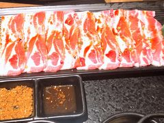 调味猪五花-九田家黑牛烤肉料理(石路天虹店)
