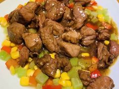 开心牛肉粒-吕氏疙瘩汤·海鲜新鲁菜(凯德mall新都心店)