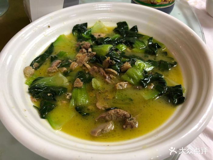 南之缘汤包青菜炒河蚌图片