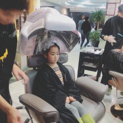 -组合发型