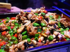 炭烧牛蛙平锅紫苏味-蘭奢雅集·江浙菜(青山江滩店)