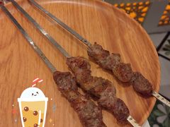 烤羊肉串-石榴花新疆清真餐厅(莫愁湖店)