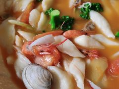 河鲜面疙瘩-长兴岛郊野公园农场食堂
