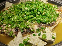 翡翠青椒味豆花烤鱼-烤匠麻辣烤鱼(青羊万达店)