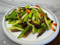 芦笋鸡枞菌-君霖海鲜私房菜(春柳店)