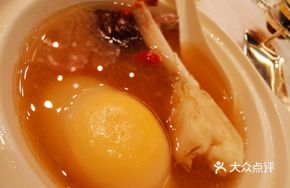 Longan Egg Crab Sweet Soup