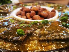 铁板野菜豆腐-农厨好味·温泉鹅·农家菜