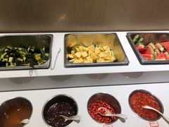 自助调料区-东来顺铜锅炭火涮肉(上地华联店)