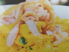 大蛤炒大骨鸡蛋-凤百年大骨鸡饭庄