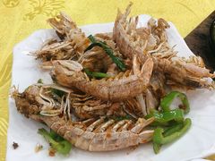 椒盐濑尿虾-浩海美食店(闸坡店)