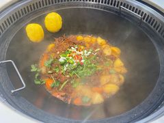 -东北酱骨饺子铁锅炖(万达总店)