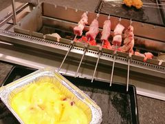 -長壹旋转烤吧 农家鸡火锅
