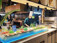 自助取餐区-V-ONE西雅图海鲜自助餐厅(仓山万达广场店)