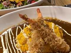 炸虾蛋包饭-Ufufu cafe(天神巷店)