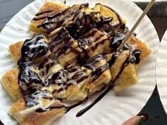 香蕉煎饼巧克力-香蕉奶奶