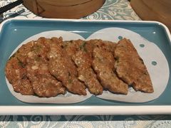 生煎牛肉饼-巴扎美食·新疆菜·西域歌舞表演餐厅(新疆大厦店)