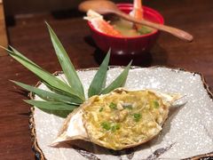 梭子蟹信州蒸-加奈日本料理