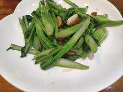 猪油渣炒菜心-金穗园·砂锅粥.醉鸡煲火锅(长寿路店)