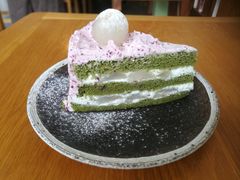 杨梅荔枝抹茶戚风蛋糕-三花屋 Mihhanaya