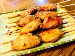 烤鸡翅-大漠留香盐池滩羊烧烤餐厅(向阳步行街店)