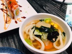 上汤蔬菜乌冬面-将太无二·蓝鳍放题·北美寿司(领展购物广场中关村店)