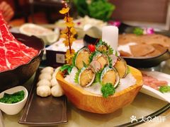 -海上明月海鲜火锅 鲜切牛肉