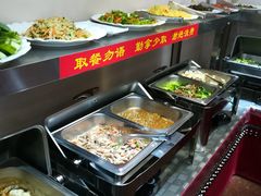 自助取餐区-谦和素食自助餐(云峰花园店)