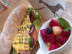 照烧鸡肉三明治-ZOO COFFEE动物园咖啡(望京锐创店)