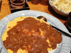 金咖喱熔岩蛋包饭猪排饭-堂本家洋食别馆·炸猪排(中心城店)