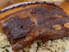 老板娘店的走油肉赞-谈灵农家柴爿菜饭