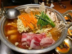 泡菜肥牛部队锅-春熙台韩国料理·章鱼肥牛(西丽店)