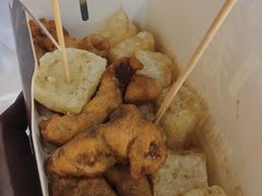 -小春糕渣、卜肉、照烧皮蛋
