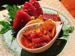 生腌金枪鱼刺身-人间酒暖·Go blanc·烧鸟·深夜食堂(陆家嘴店)