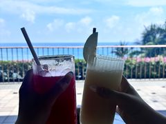 -日落吧·海景咖啡厅·餐酒吧·鸡尾酒·下午茶·乐队表演·浪漫夕阳·三亚文华东方酒店