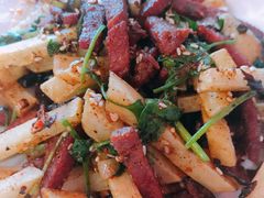 土豆条煸牛肉-德居源