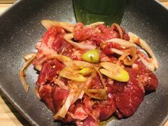 鲜拌孜然羊腿肉-新石器烤肉(马鞍山印象汇店)