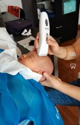 -慧婴轩婴儿理胎发胎毛笔胎毛画手足印(通州店)