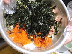 蟹鱼籽拌饭-猪啊牛呀羊啊铜盘烤肉(正大广场店)