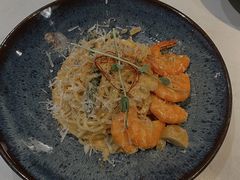 芝士蘑菇鲜虾意大利面-BE BRIGHT KITCHEN(正佳广场店)