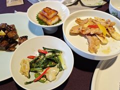 鸡枞菌黑椒汁牛肉粒-于塗·文化餐厅(棕榈店)