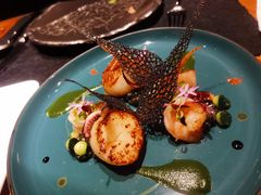 香煎扇贝配迷你混合海鲜-AZUL by FUEL蓝色·法式酒馆(琶醍店)