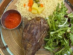 烤羊棒配中东小米饭-ALAMEEN阿拉伯餐厅(三里屯店)