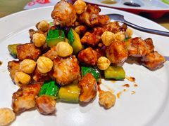 炒榛子酱爆肉-京味斋·北京烤鸭(北京南站洋桥店)