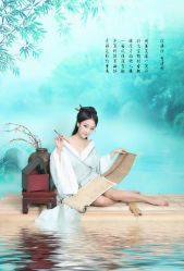 点击看大图 -后宫·古装汉服京剧儿童亲子全家福摄影