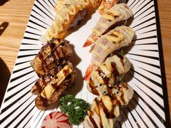 火焰寿司拼盘5款-旺角里·榴莲鸡煲(兴华商场分店)