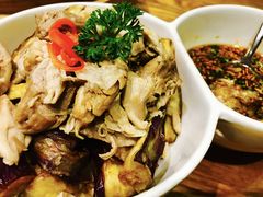 剔骨肉拌茄子-隆喜元鱼汤包·海鲜(中联广场店)